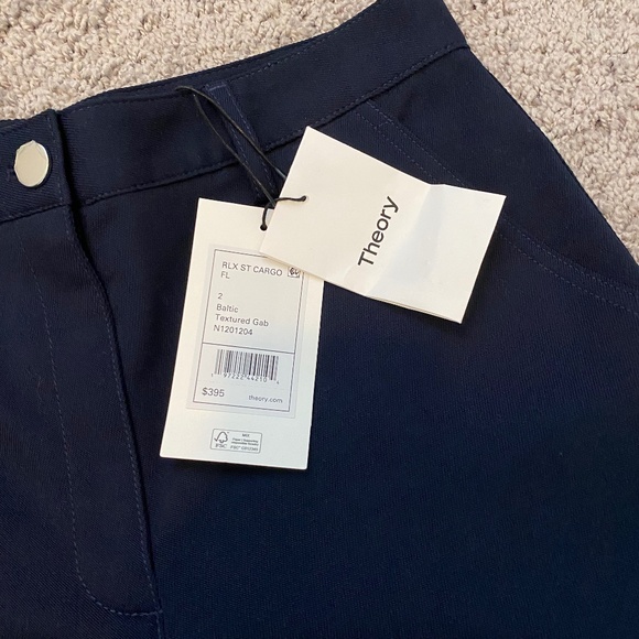 NWT THEORY WOOL CARGO PANTS - Picture 3 of 6